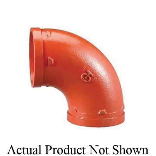 Shurjoint SJT711025P Model 7110 Regular Radius Elbow, 2-1/2 in Nominal, Grooved...