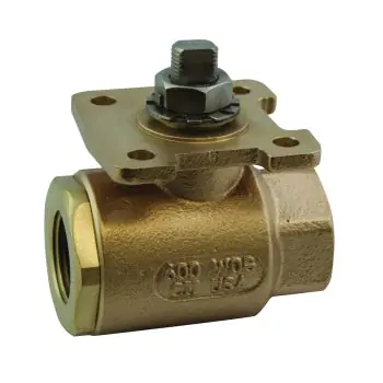 Apollo Valves 77AR564 77-AR Series 1 in. Bronze Full Port FNPT 600# Ball Valve