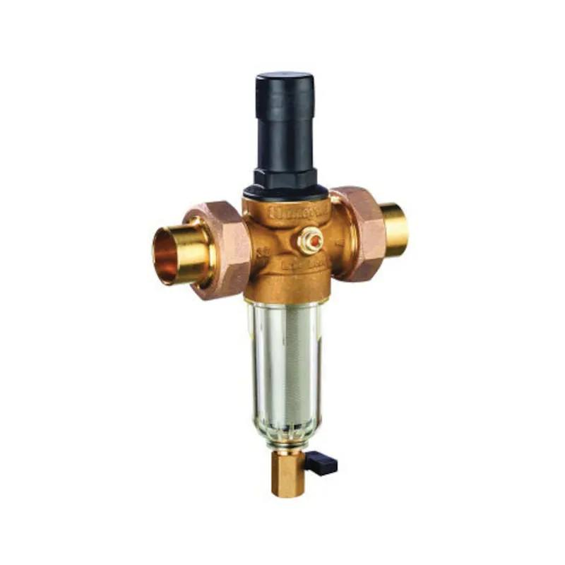 Resideo FK06-102-DUT-LF 1 in NPT Connection Low Lead Pressure Regulating Valve and Filter Combination