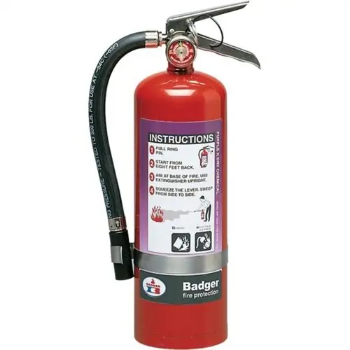 Badger 23488 Extra 5 lb Purple K Fire Extinguisher