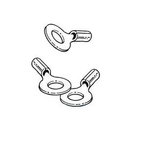 Mars 86285 High Temperature Ring Terminal 12 - 10 AWG Conductor No 10 Stud 900 deg F