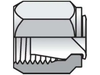 Parker 8FNU-S Ferulok Plug and Cap FNU