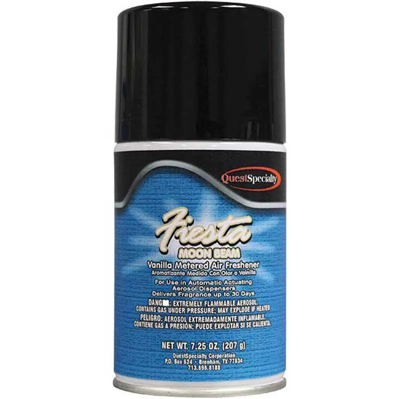 QuestSpecialty 397001 Fiesta Metered Air Freshener Moon Beam Vanilla 7.25 oz Aerosol 397001