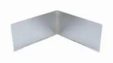 FIAT Products MSG2424000 24 x 24 in. 2-Panel Molded Stone Plus Corner Bracket Service Sink