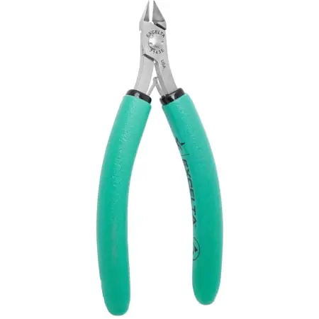 Excelta 7143E Lazer Line Semi-Flush Side Cutter 5-3/4 L 0.008 - 0.045 Soft Wire