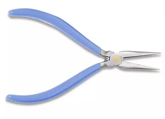 Xcelite LN54VN Thin Long Nose Plier, 125 mm L, Needle Tip, Serrated Jaw