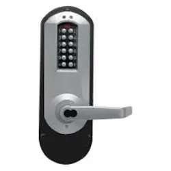 KABA E5010B-WL-626-41 Electronic Pushbutton Lock Extra Heavy Duty Exit Trim