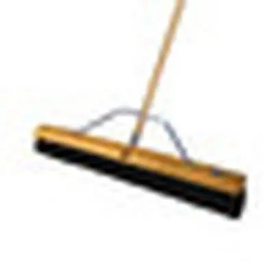 Bon 84-788 Floor Broom - 3 Horsehair Bristles - 36 with 5' Wood Handle