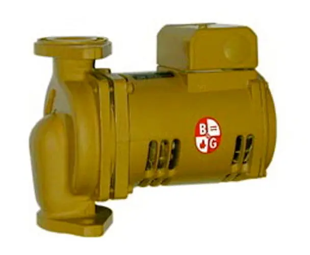 BELL & GOSSETT PL-30B(1BL013F) Series PL Bronze Close Coupled Booster Pump / Inline Circulator, 1/12 HP, 2650 RPM, 115 Volts, 1.4 F.L. Amps, 3/4, 1, 1-1/4, 1-1/2 NPT Flange Sizes