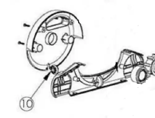 Pentair 360134 Side Wheel