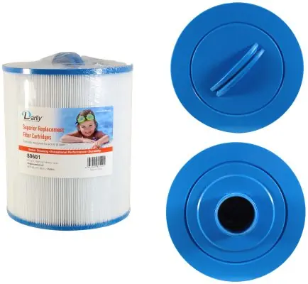 Darlly Filtration 80601 Cartridge 60sqft ht 2 MPT b 8dia 9-1/4L