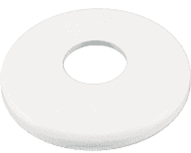 Custom Molded Products 25572-000-000 Cycolac Escutcheon White (5 Escutcheon)