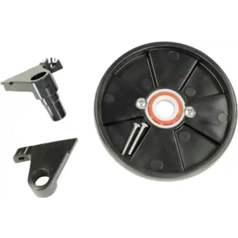 Hayward AX6009BFBK BLACK FRONT WHEEL WITH RETAINER BEARING