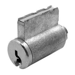 KABA ILCO CORP 15395SC-26D-KD Cylinder Lock Key-In-Knob 5-Pin Schlage C Keyway Keyed Different Satin Chrome Plated