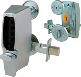 KABA 7108-26D-41 Mechanical Pushbutton Lock 2-3/8 Backset
