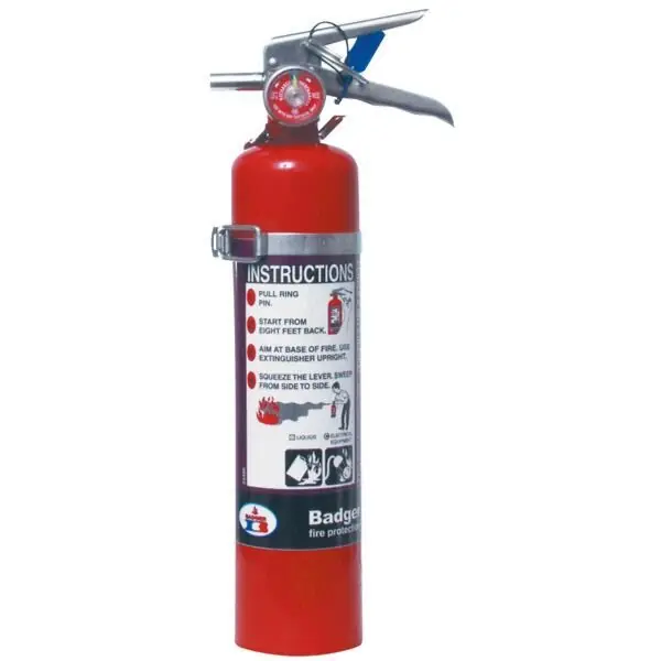 Badger 23485 Extra 2.5 lb Purple K Extinguisher w/ Wall Hook