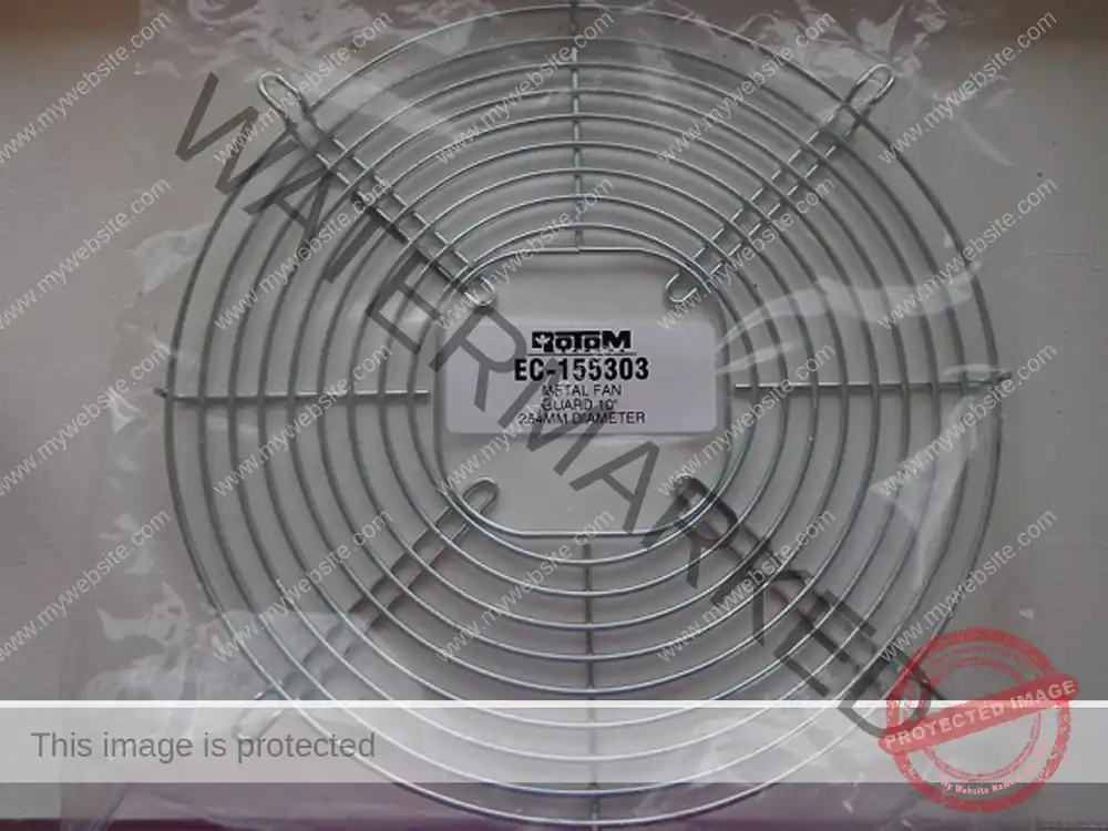 NIDEC EC-1055303 METAL FAN GUARD 10 DIAMETER * CLEARANCE *