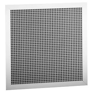 HART & COOLEY RE5TI(045504) Aluminum Eggcrate T-Bar Return Air Grille With Insulated Back 22 x 22