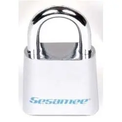 CCL SECURITY PRODUCTS KCR0436 Padlock Resettable 4-Dial 2 Width 1 Shackle Clearance