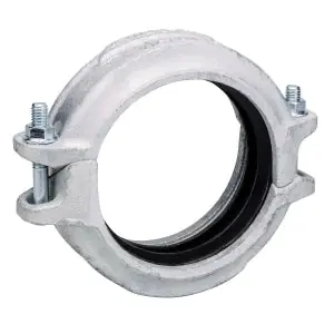 Victaulic L050005GE0 FireLock Style 005 5 in. Galvanized Grooved Coupling