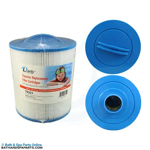 Darlly Filtration 70321 Cartridge 32sqft 2mpt b 7dia