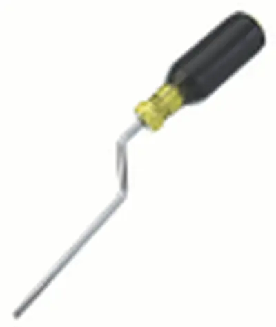 Ideal Industries 35-200 Speed Driver Slotted Screwdriver 6 Shank 3/16 Tip & Cushion Grip Handle