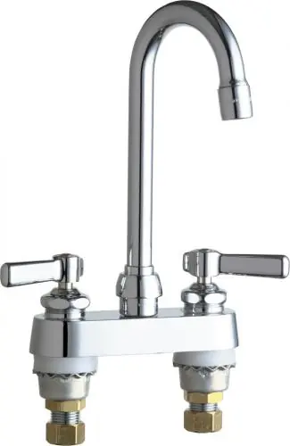 Chicago Faucets 895-ABCP Bar Sink Fitting, 4 Deck Mntd Replacement MPN