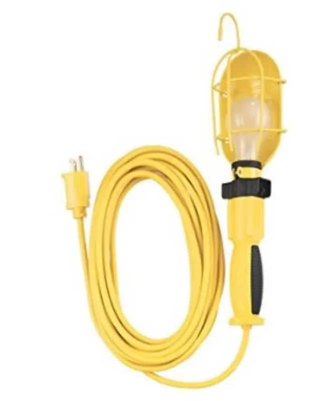Prime TL020625 Prime Arctic Blue 25' 125 V Metal Guard Work Light