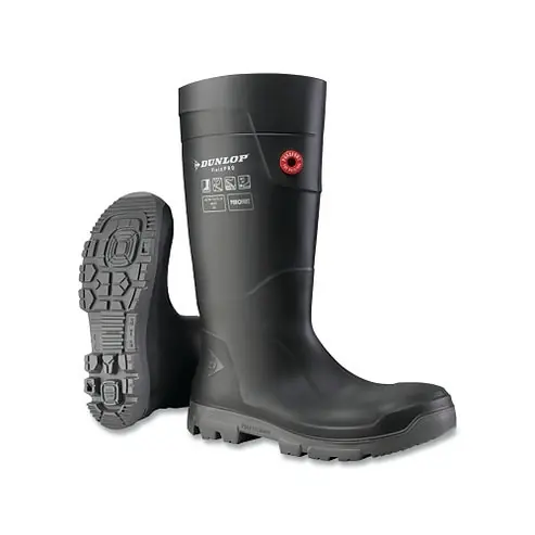 Dunlop Protective Footwear LJ2JK01-13 PUROFORT Fieldpro Full Safety Boots Size 13 Charcoal/Grey