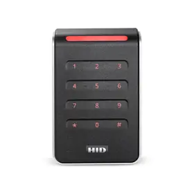 HID GLOBAL 40KTKS-00-000000 Signo40K Wall Mount w/Keypad 13.56mHz & 125kHz OSDP/Wiegand Terminal Mobile Ready
