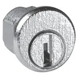NATIONAL CABINET LOCK C8730 Mailbox Door Lock, Pin Tumbler, 90 Degree Counter Clockwise Cam Turn to Open, Clip/Nut Mounted
