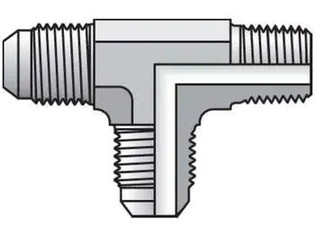 Parker 4RTX-B Triple-Lok 37 Tee RTX