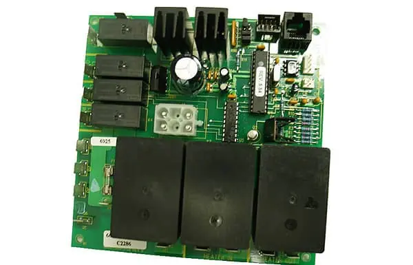 Jacuzzi 6600-722 PCB, Sundance J200/Del Sol LED, No Circ Pump