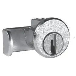 NATIONAL CABINET LOCK C8723 Mailbox Door Lock Pin Tumbler Cam Turn 90 Degree Counter Clockwise Left Locked 13/16 Length Cam For Jensen General