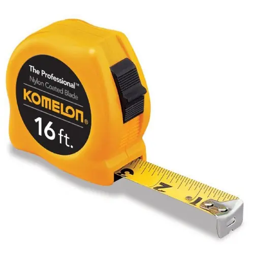 Komelon 4916 Professional Series Power Tape 3/4 in x 16 ft