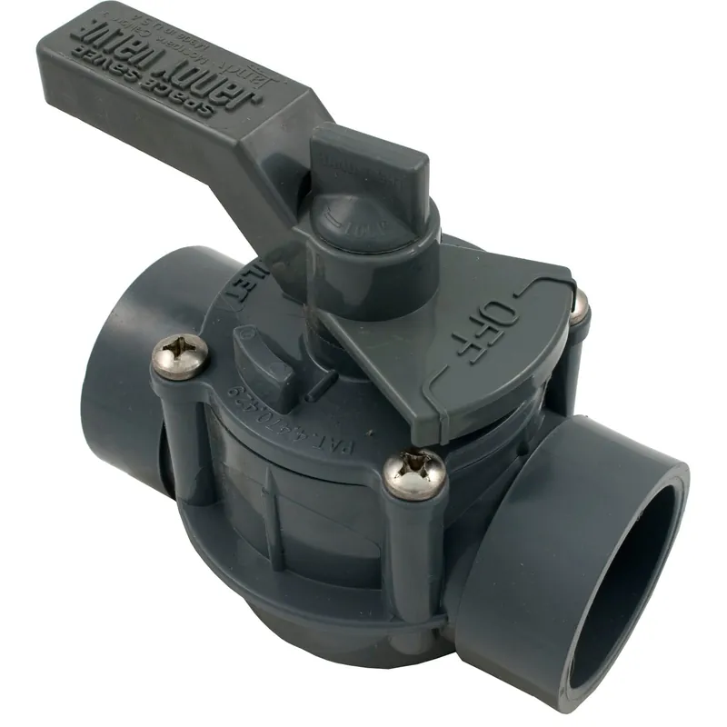 Jandy 3407 Dvtr Valve, Jandy/Zod, 1-1/2s/2spg Pos Seal, 2 Port,Spc Svr
