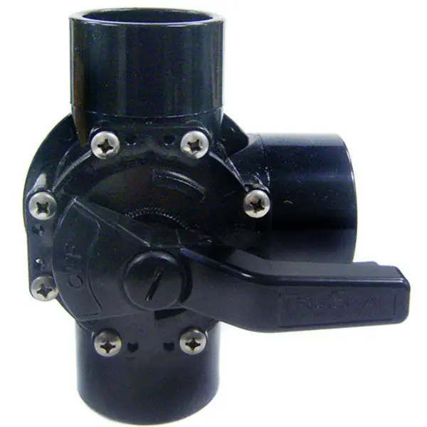 Waterway Plastics 600-7100 Valve 3-Way 2Skt X 2-1/2Skt
