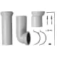 Duravit 0014220000 Connector Set for Horizontal and Vertical Outlet in White