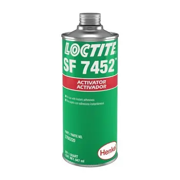 Loctite 2765220 SF 7452 Tak Pak Accelerator Quart Can