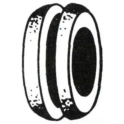 Mulberry 40454 Rubber Telephone Grommet For Use With (1/2-Inch Knockout) 7/8-Inch Hole