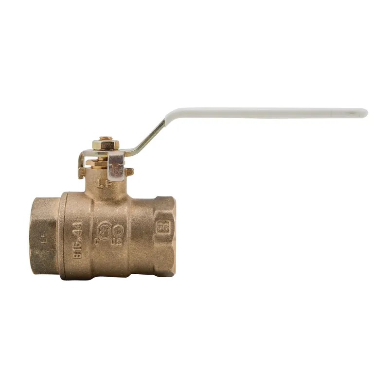 Watts 0555120 1/2 LFFBV-4 Lead-Free Brass Ball Valve 600 PSI NPT Thread