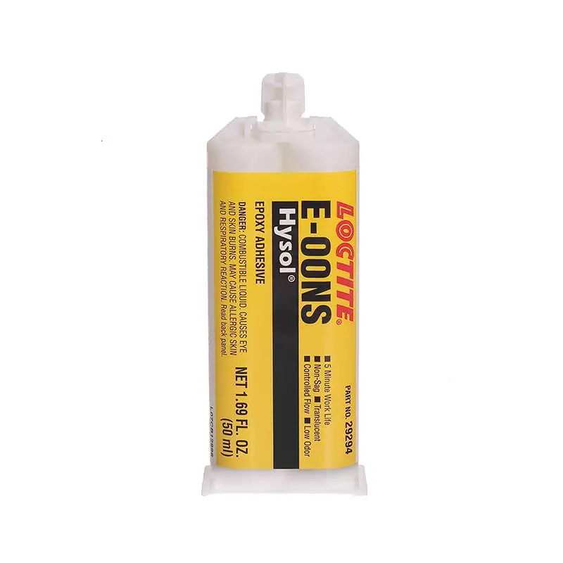 Loctite 233962 HYSOL E-00NS Epoxy Structural Adhesive 50 ml Dual Cartridge Clear