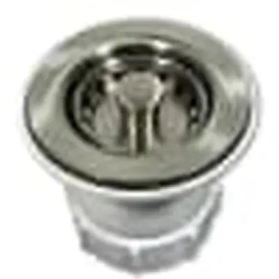 Native Trails DR220-BN 2 in. Junior Strainer Drain Basket in Brushed Nickel