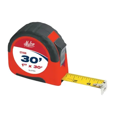 Malco CT430 Tape Measure 30 ft 1 in Replacement MPN
