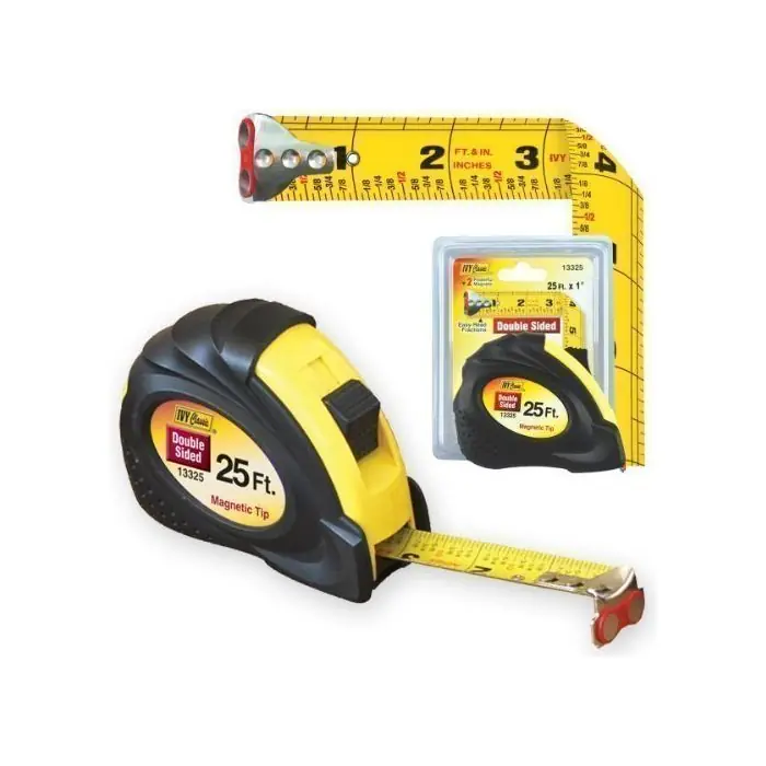 IVY Classic Industries 13325 Power Pro Grip 1 x 25' Magnetic Measuring Tape