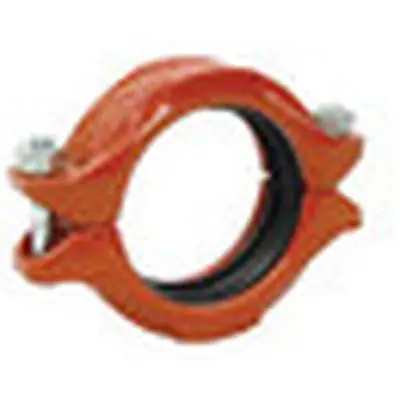 ANVIL GRUVLOK 7401 Rigidlok Pipe Coupling, With EPDM Gasket, Ductile Iron, 2 Replacement MPN