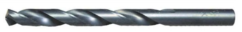 Viking Drill 04520 7/64 x 2-5/8, 1-1/2 L Twist Flute, Black Oxide, Heavy Duty High Speed Steel, 135D Split Point, Jobber Length, Drill Bit