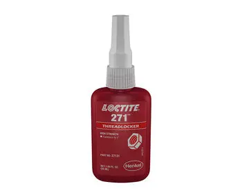 LOCTITE INDUSTRIAL 135381 Threadlocker 50mL Bottle Red
