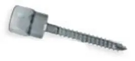 Metallics JRWV37212 Wood Screw 5/16 in Dia 3/8-16 Rod Vertical Mount
