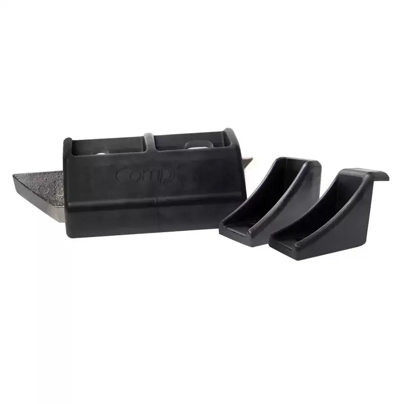 TIMBERLINE D300DL-BLK Door Latch Lock Kit, Double, Black